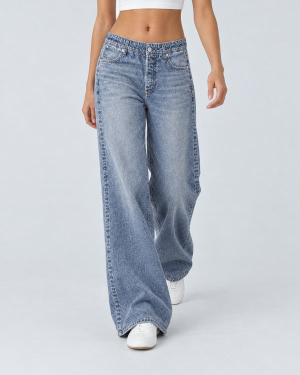 Light Vintage jeans, Three-quarter walk